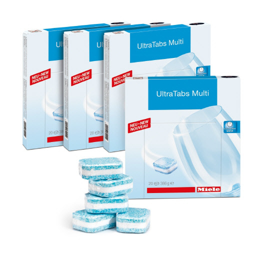 독일 가전업체 밀레의 한국법인 밀레코리아는 오는 5일 식기세척기용 세제 '울트라탭 멀티'를 출시한다고 3일 밝혔다. <밀레코리아 제공>